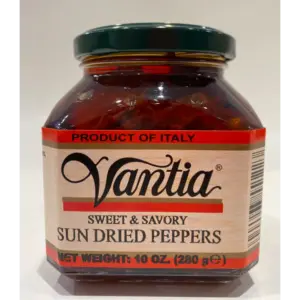 Vantia Sun-Dried Sweet Peppers 280g - Sweet & Savory