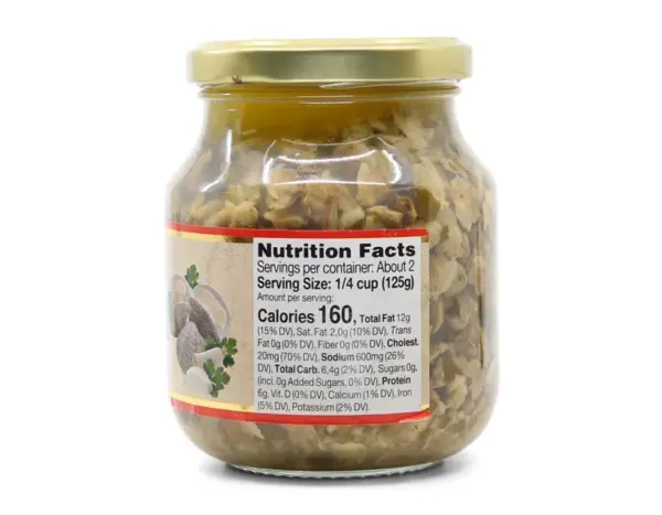Vantia White Clam Pasta Sauce Jar - Italian Style Seafood Topping - Image 2