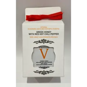 Vasilissa Spicy Greek Honey with Chili Pepper 9oz