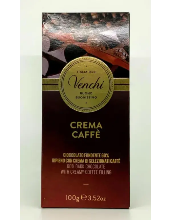 Venchi Crema Caffe Bar - 100g Italian Coffee Chocolate - Image 2