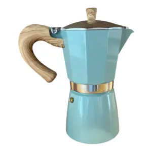 Venezia 9-Cup Stovetop Coffee Maker Blue