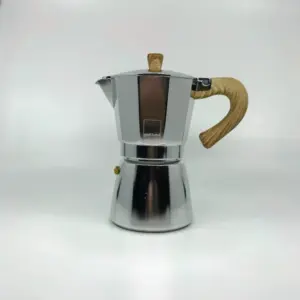 Venezia Aluminium Moka Pot 6-Cup Stovetop Espresso Maker