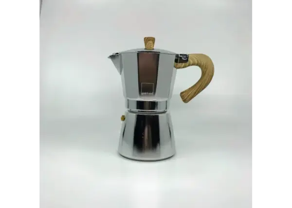 Venezia Aluminium Moka Pot 6-Cup Stovetop Espresso Maker