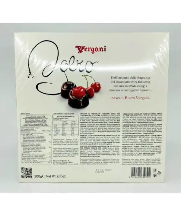 Vergani Boero Italian Gourmet Gift Box 200g