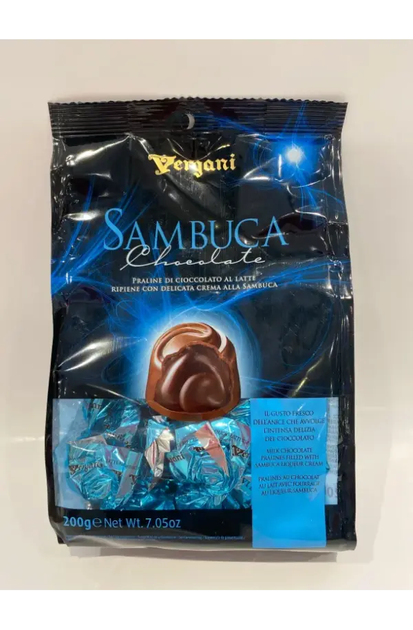 Vergani Chocolate Sambuca Liqueur - 7.05 oz Bottle