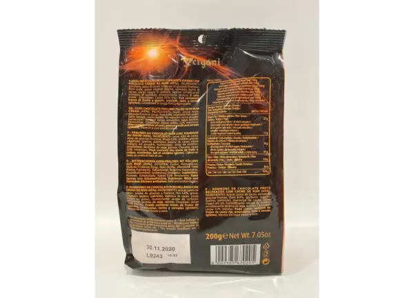 Vergani Rum-Infused Dark Chocolate Bar 200g