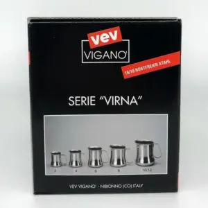 Vev Vigano 22 oz Milk Frothing Pitcher for Latte Art - 8 Cup Capacity