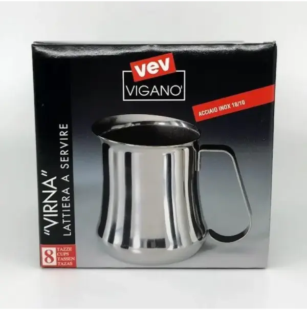 Vev Vigano 22 oz Milk Frothing Pitcher for Latte Art - 8 Cup Capacity - Image 2