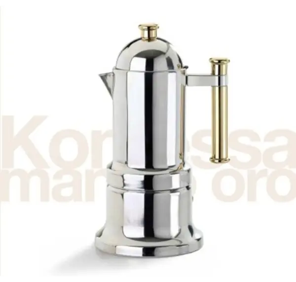 VEV Vigano Kontessa Gold Stovetop Espresso Maker
