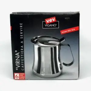 Vev Vigano Milk Frothing Pitcher with Lid 16 oz