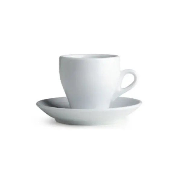 White Cappuccino Cup Set 6-Piece Milano by Nuova Point - Image 2
