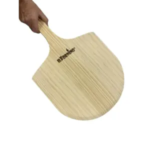 Wooden Pizza Peel with Tapered Edge & 10" Handle